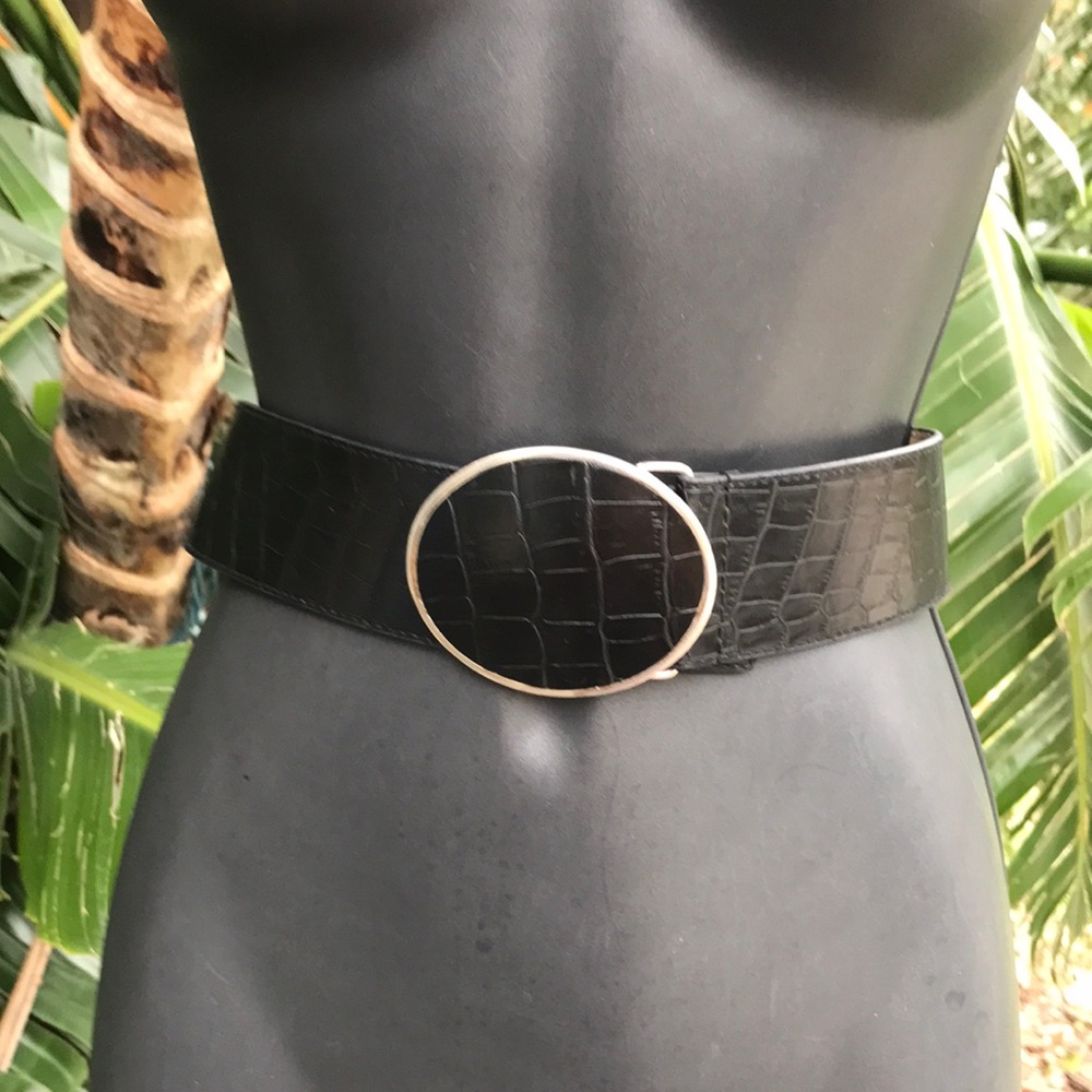 Chicos alligator belt